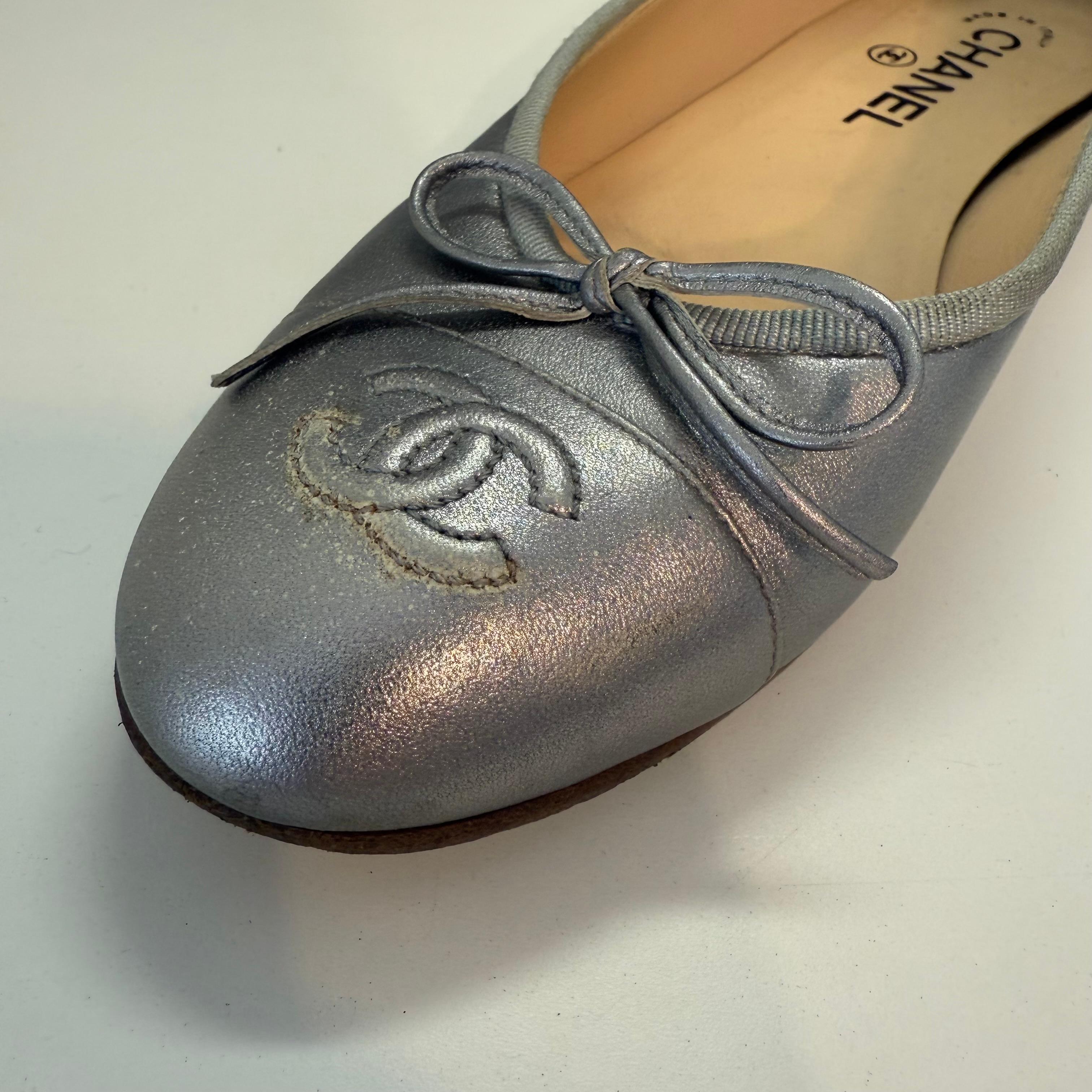 Chanel Cambon-Ballerina IT 38,5 Damen