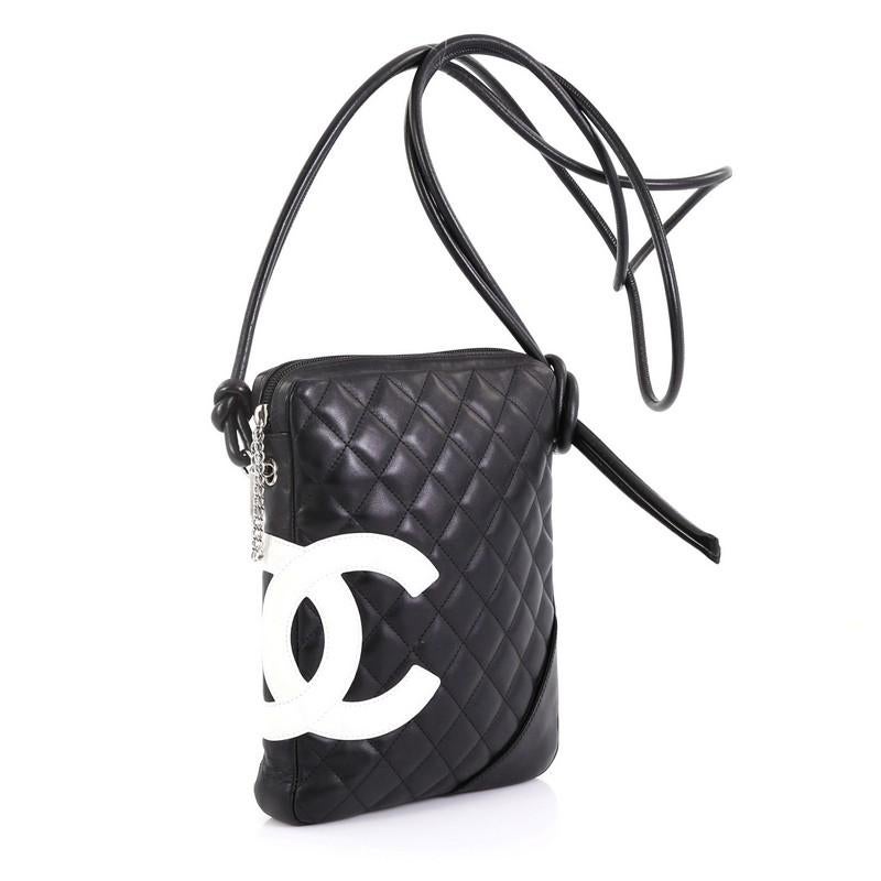 chanel black sling bag