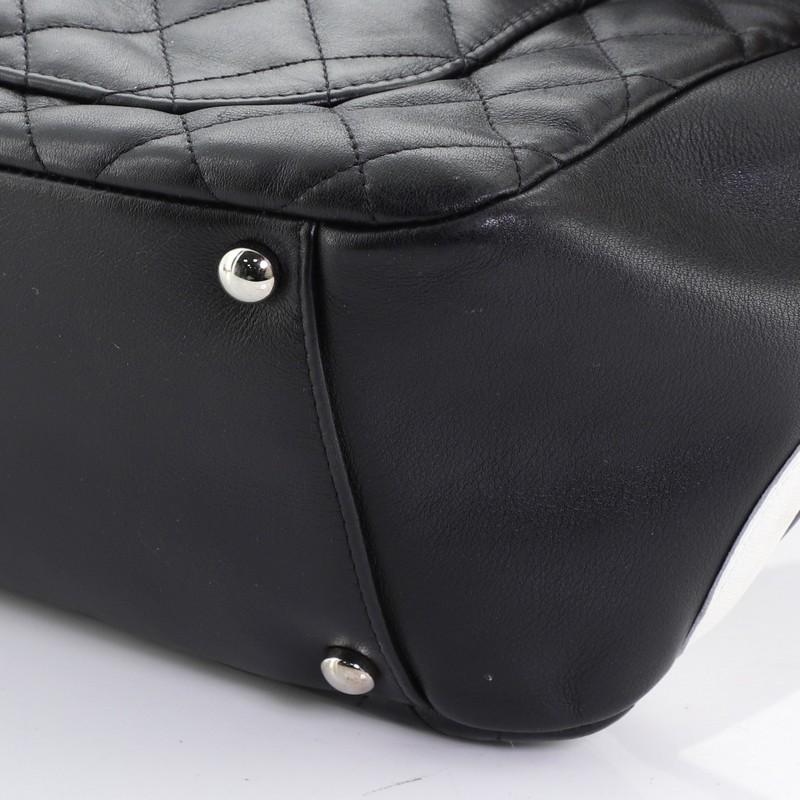 Women's or Men's Chanel Cambon Flap Tote Quilted Leather Large