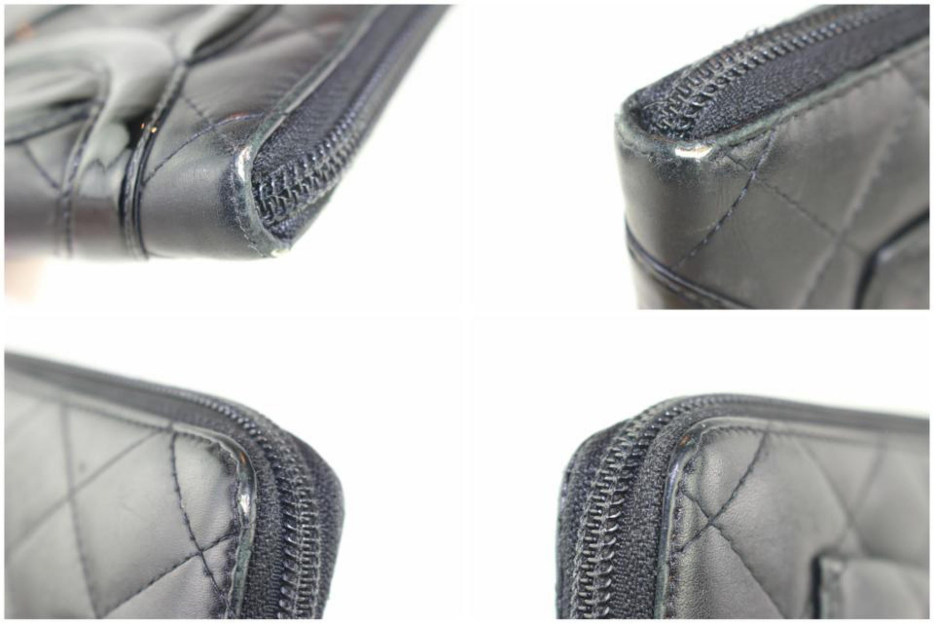 Chanel Cambon L Ligne Quilted Zip Around Organizer L-gusset Wallet 25cz1129  For Sale 4