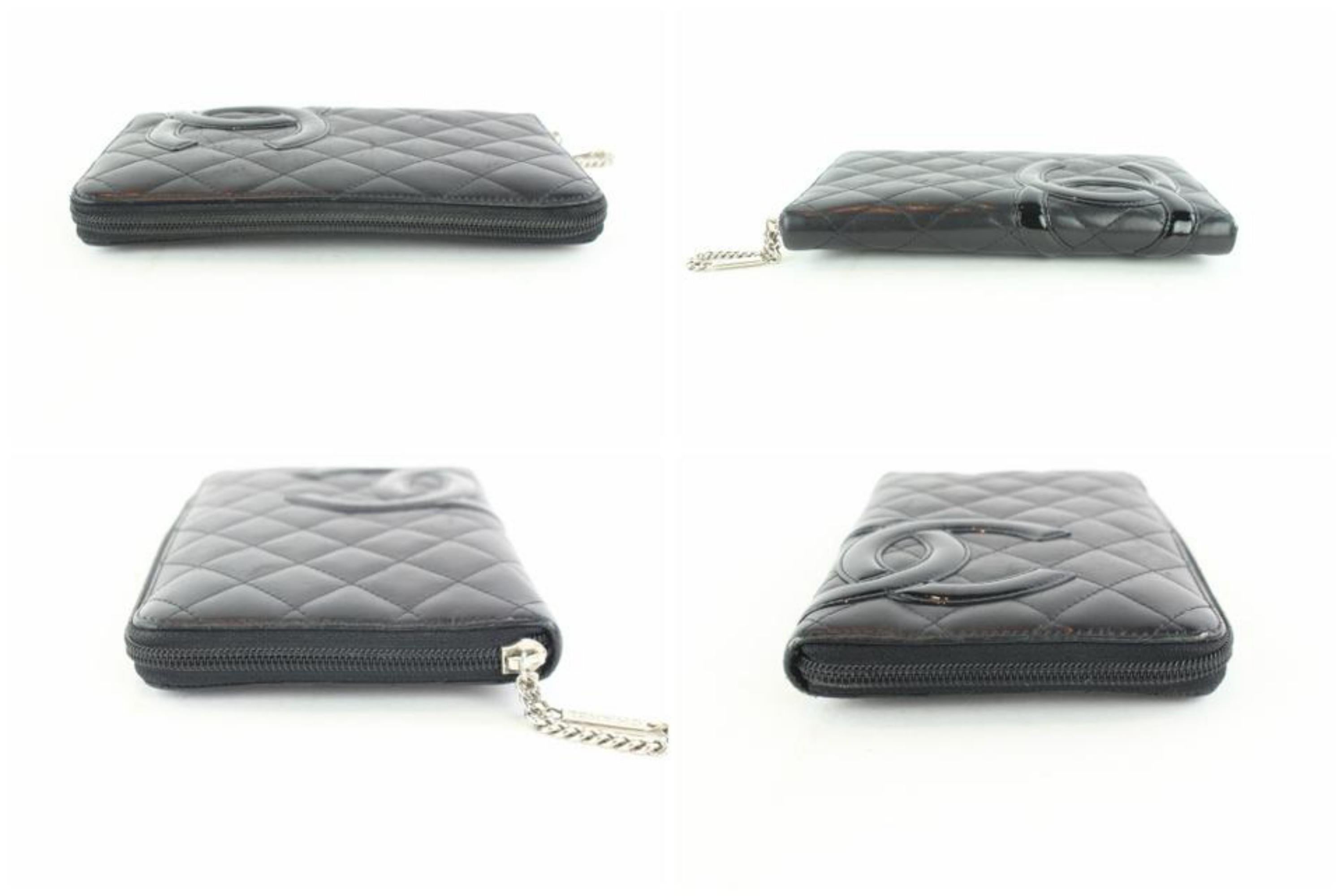 Chanel Cambon L Ligne Quilted Zip Around Organizer L-gusset Wallet 25cz1129  For Sale 2