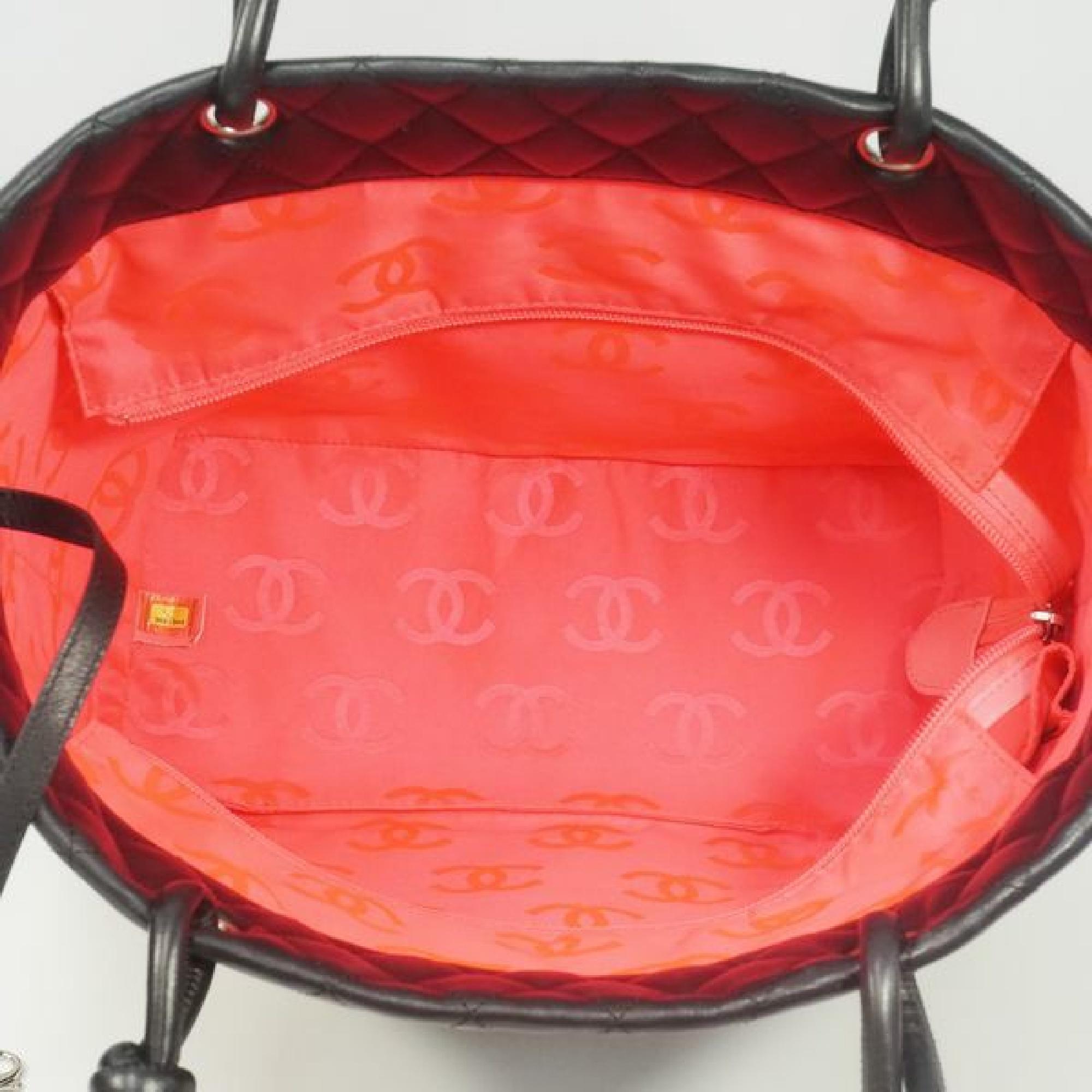 CHANEL Cambon large tote Womens tote bag A25169 black x white 5