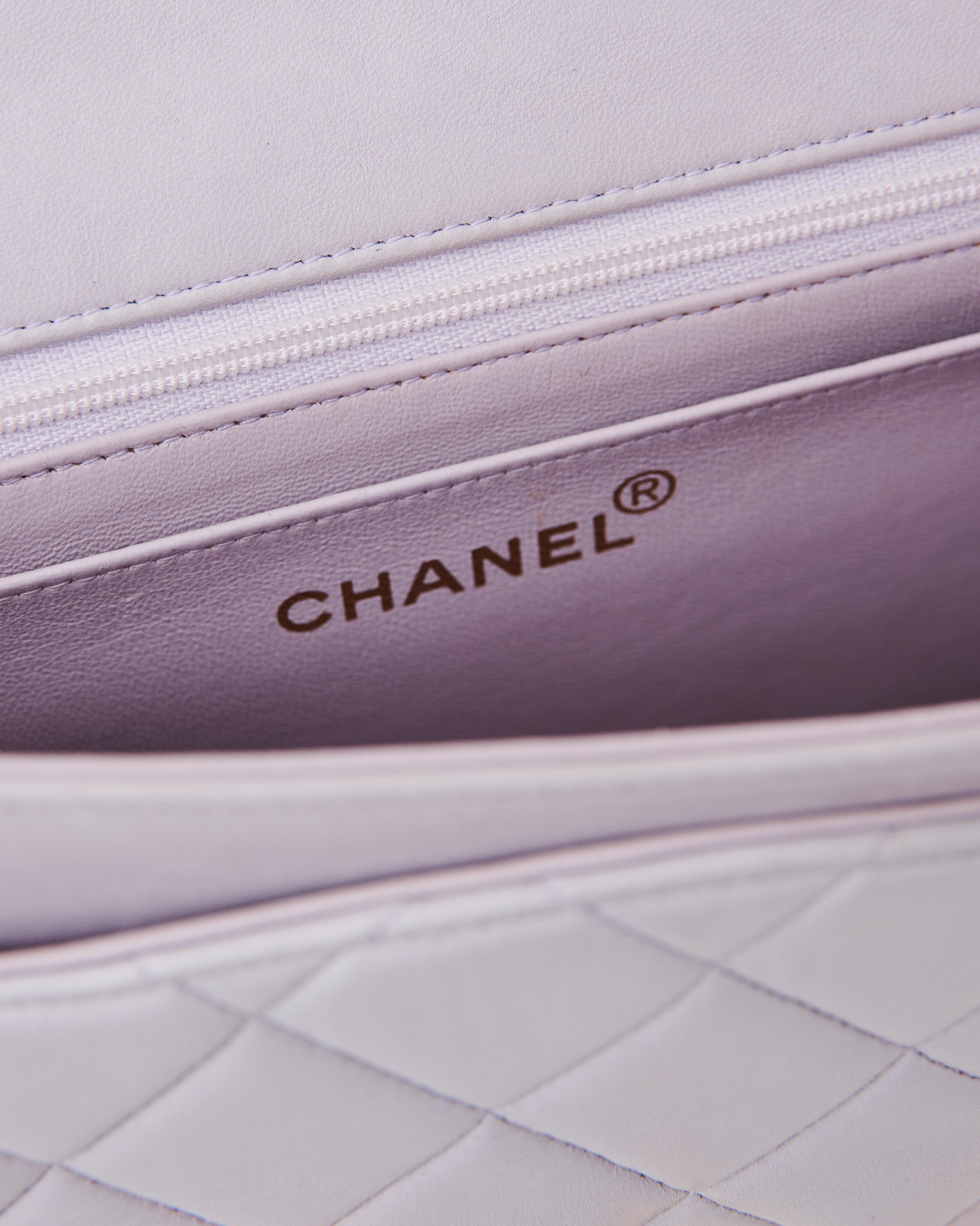 Chanel Cambon Leather Pink bag in vendita 7
