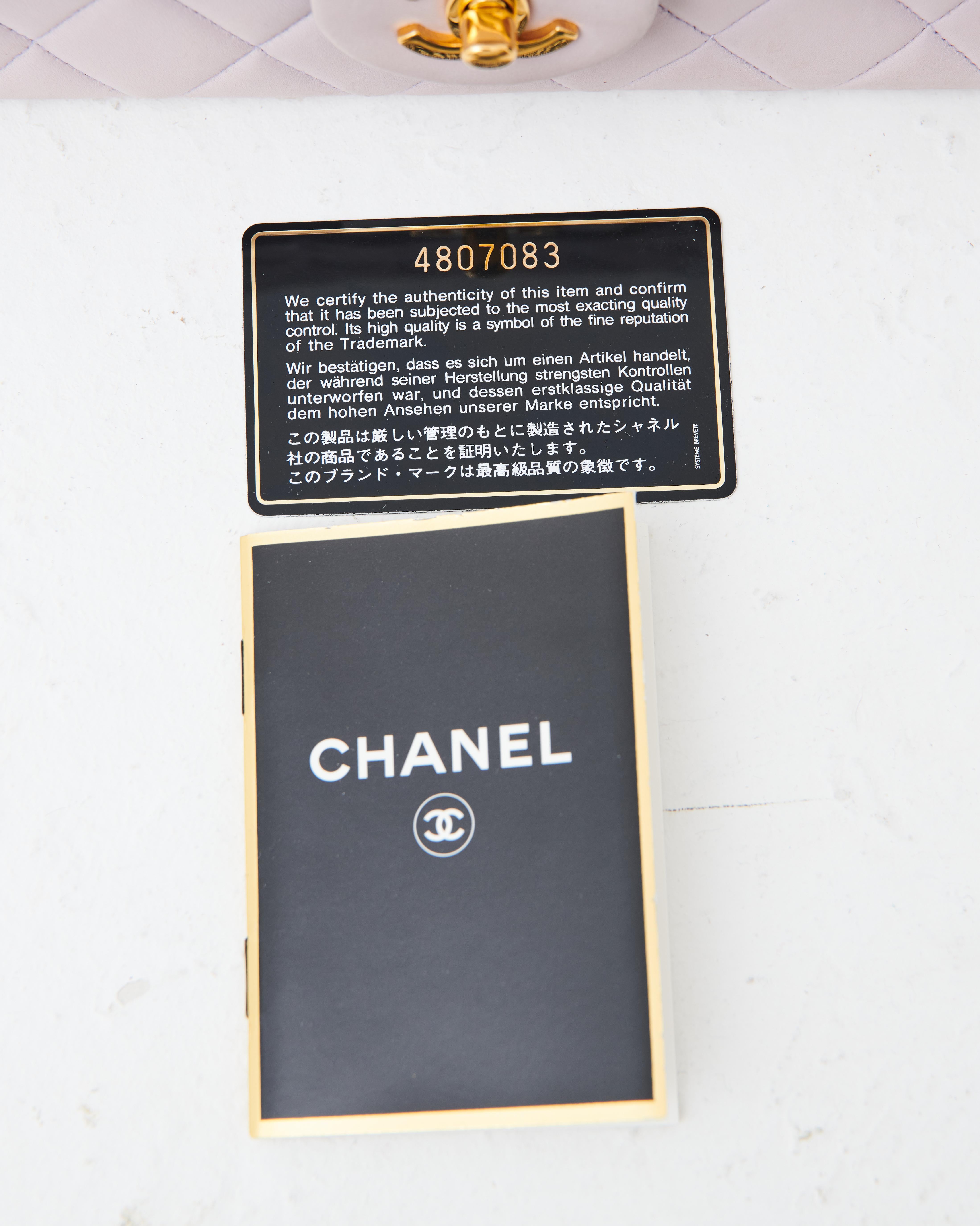 Chanel Cambon Leather Pink bag in vendita 10