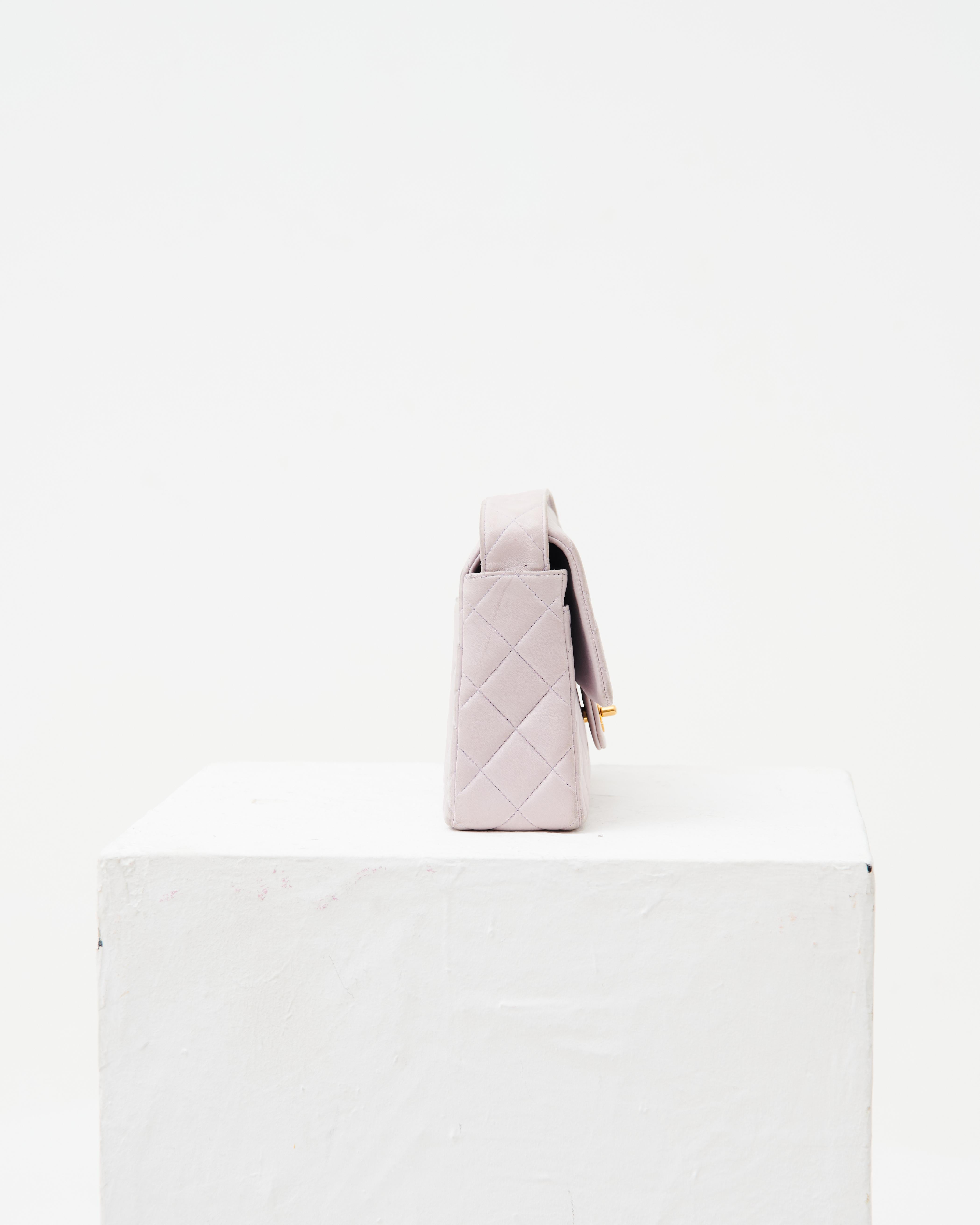 Chanel Cambon Leather Pink bag in vendita 1