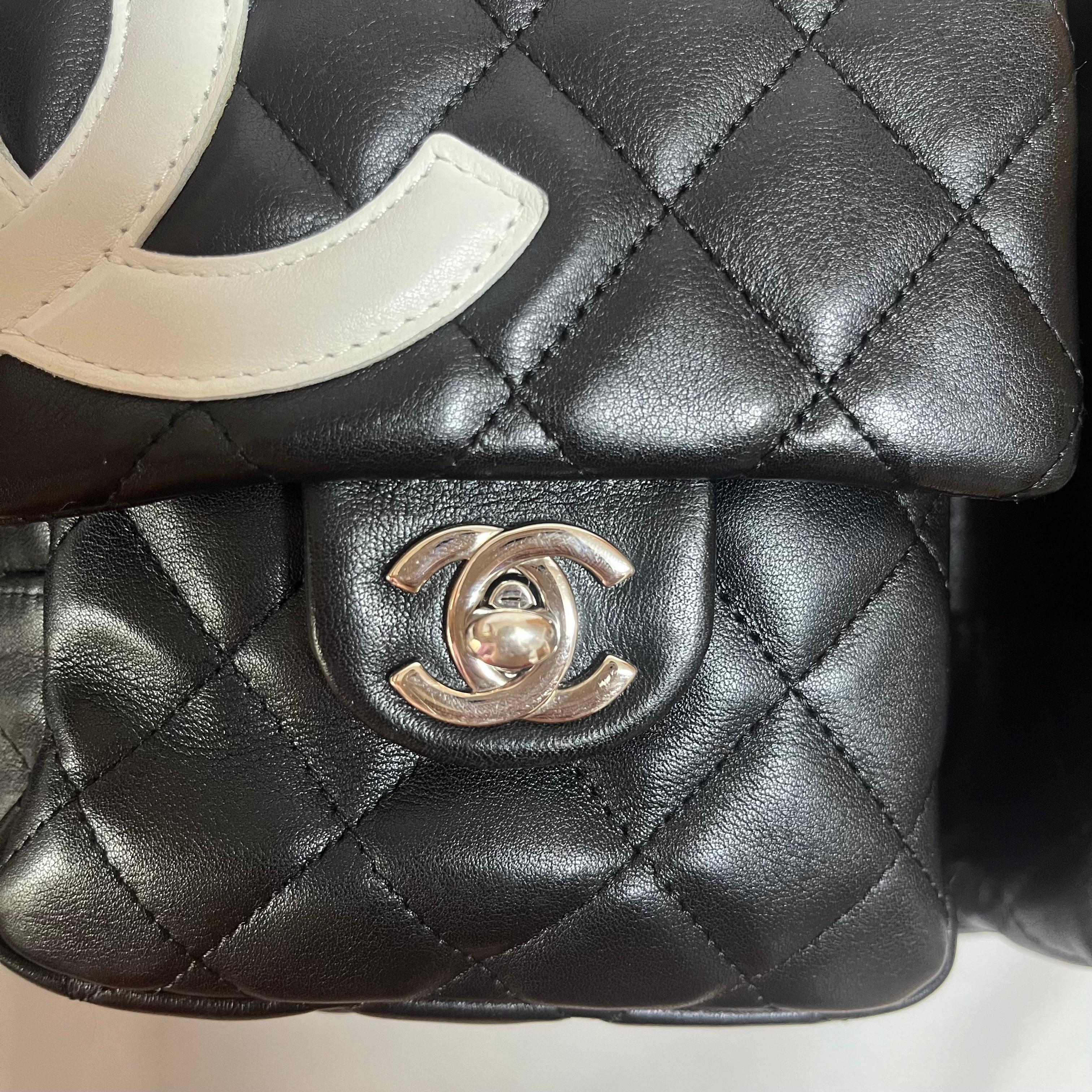 Chanel Cambon Multi-pocket Ligne Reporter Bag Large Black Calfskin ...