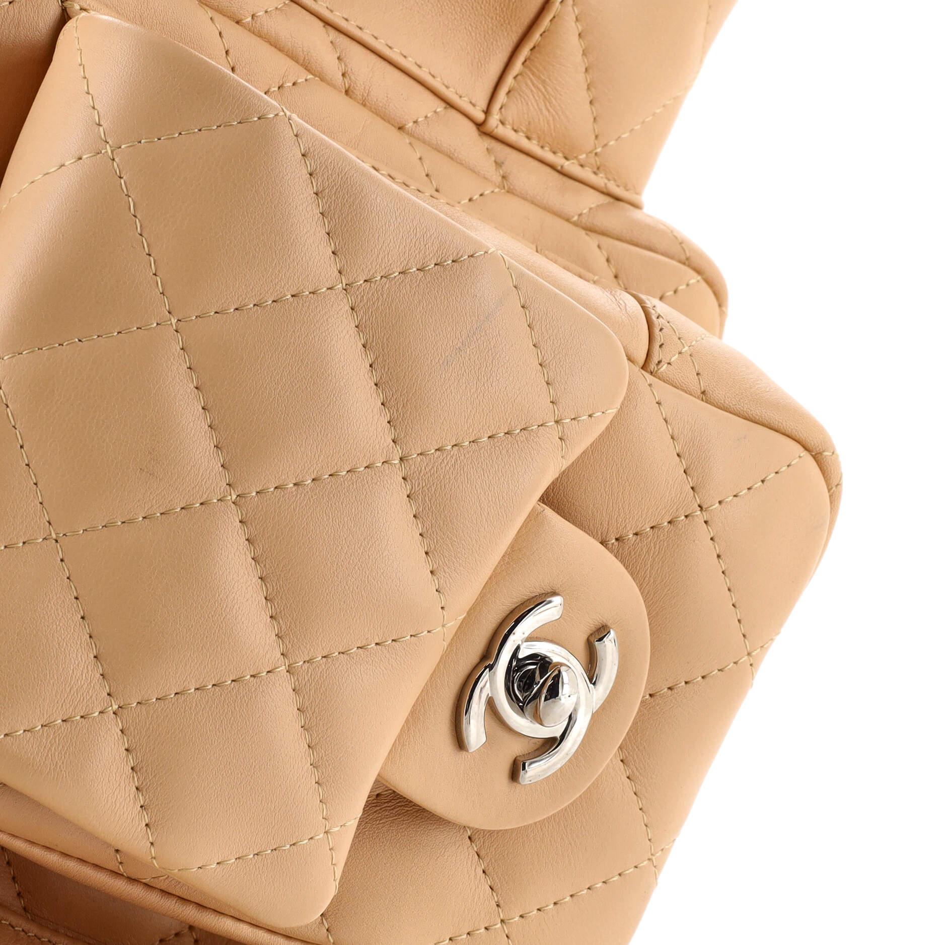 Chanel Cambon Multipocket Reporter Bag Quilted Lambskin Small 2