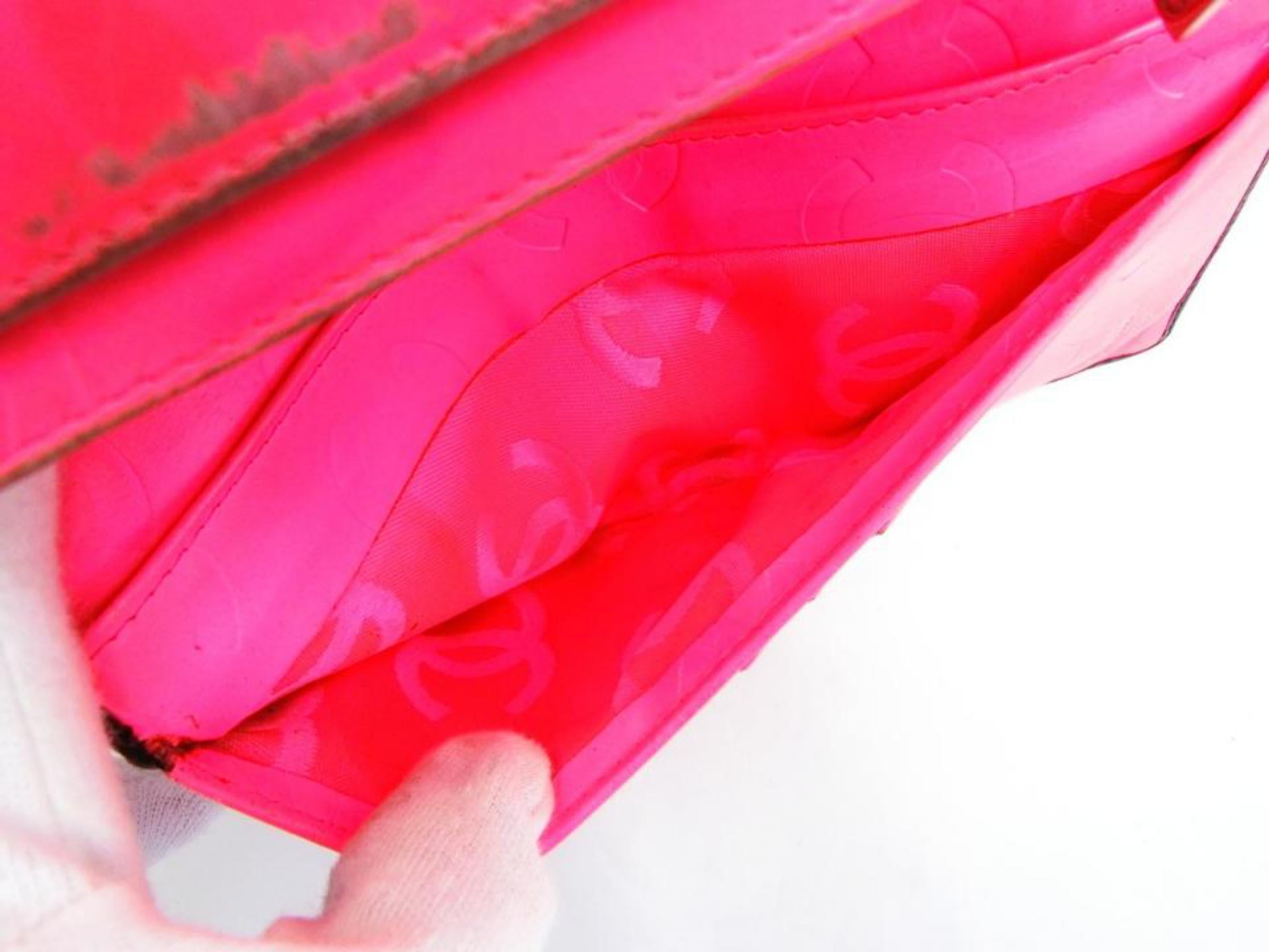 Chanel Cambon Quilted Lambskin Ligne Yen Bifold Long Wallet 233090 Clutch For Sale 5