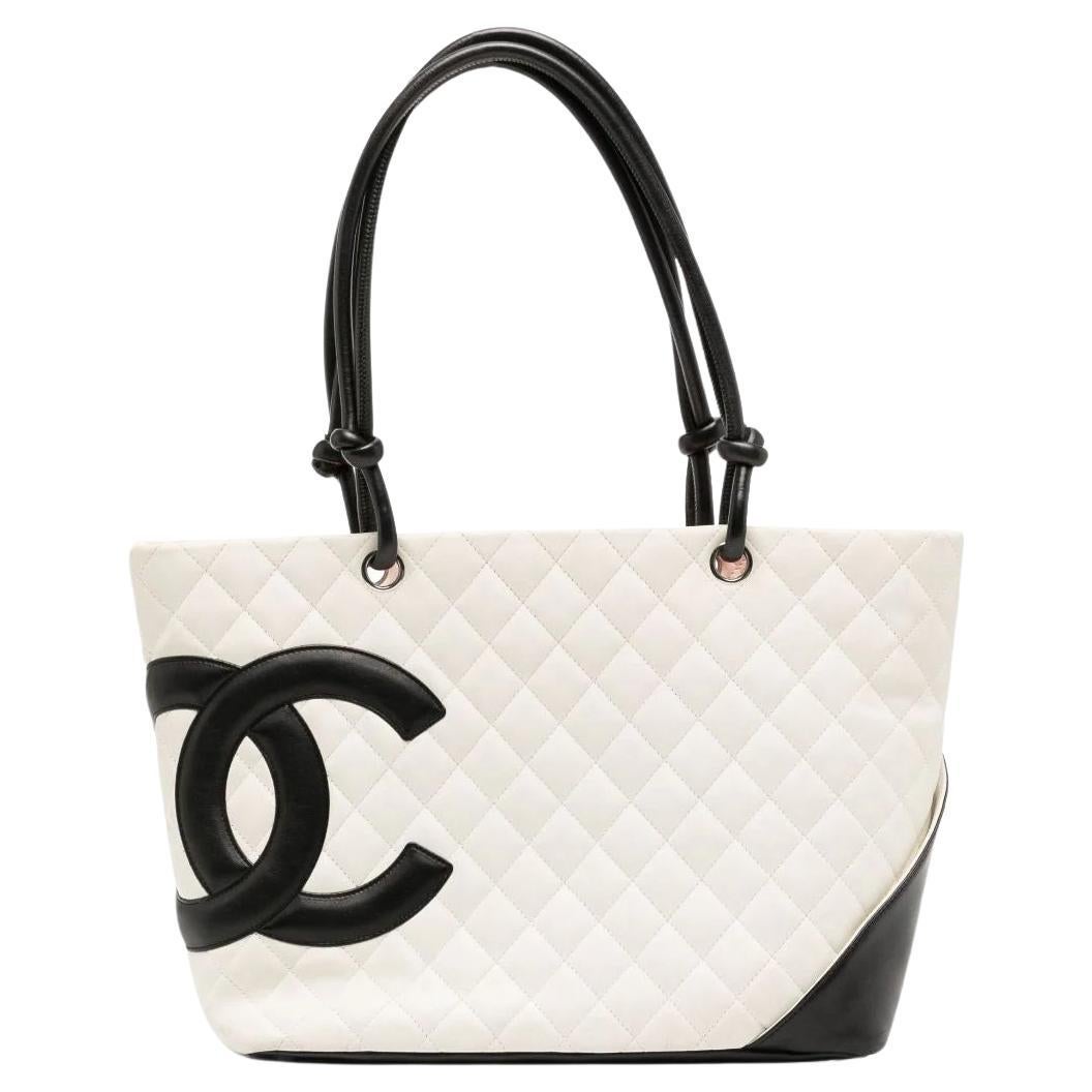 Chanel Multicolor Tweed Cambon Ligne Bag at 1stDibs