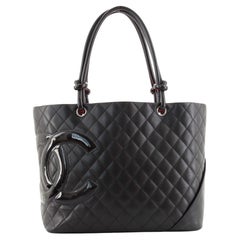 CHANEL Cambon Leather Exterior Medium Bags & Handbags for Women for sale