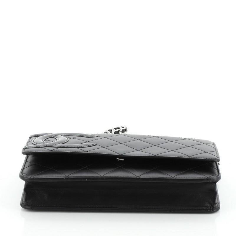Chanel Cambon Wallet on Chain Quilted Leather 1