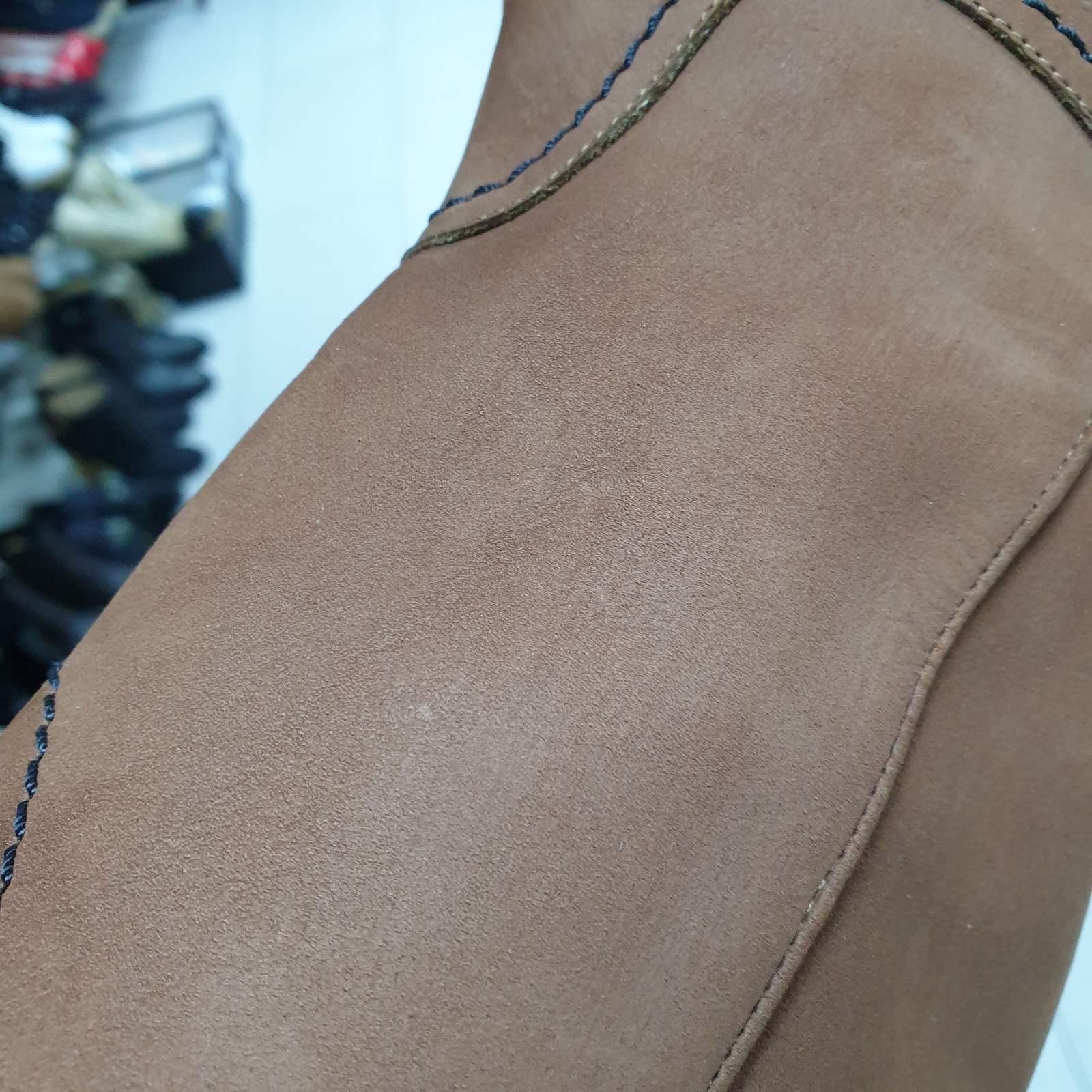 Chanel Camel Leather CC Mid Length Boots 8