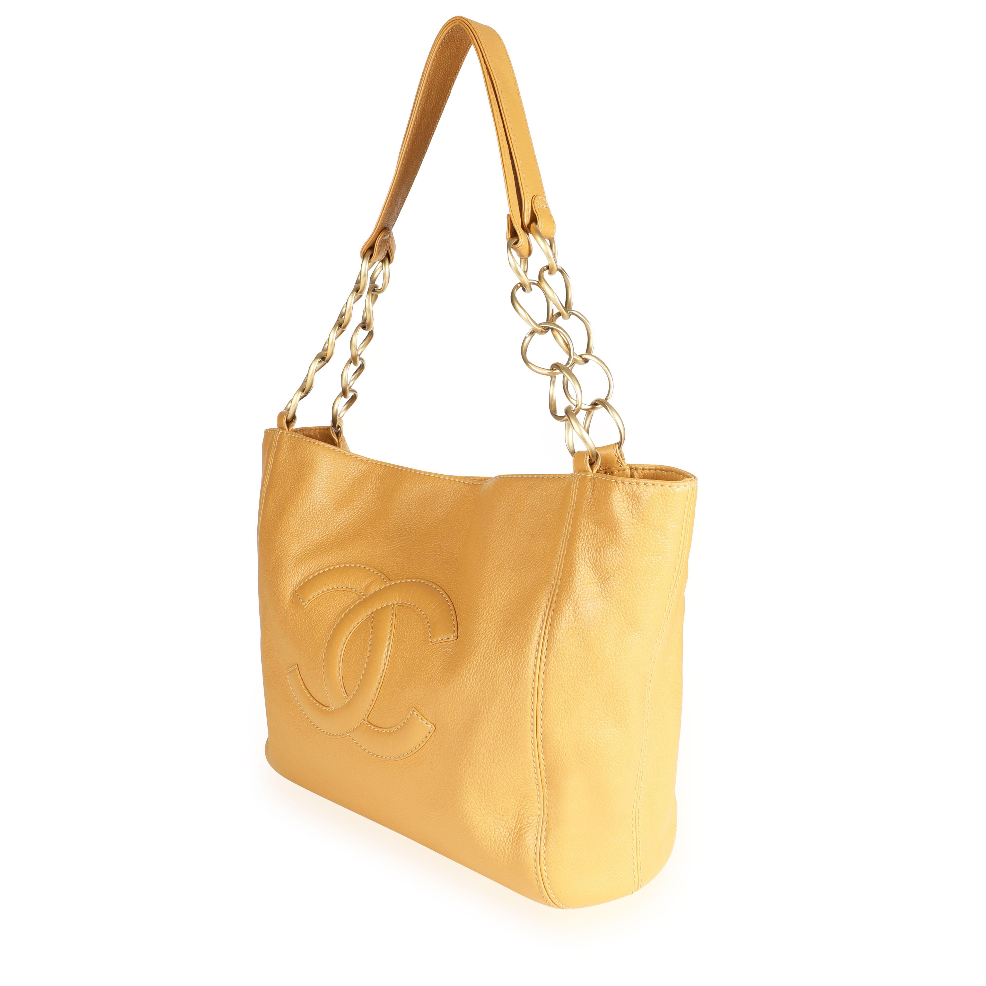 Chanel Camel Leather Timeless Shopping Bag 3