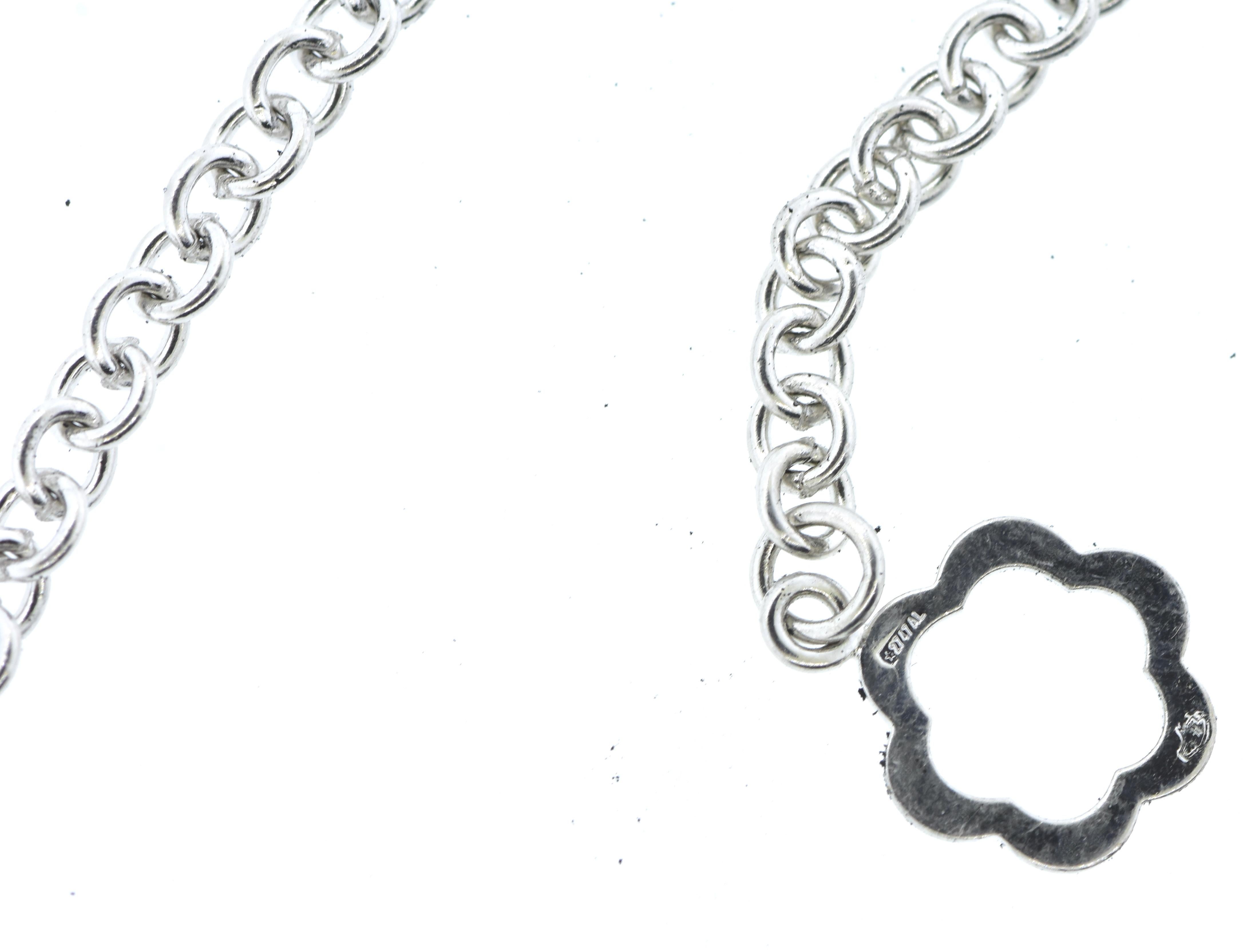 Contemporary Chanel Camelia Ajoure Large Diamond Pendant, French.