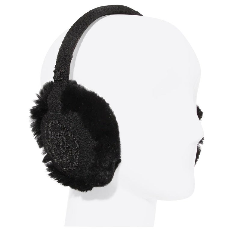 Chanel Camelia Earmuffs at 1stDibs chanel earmuffs