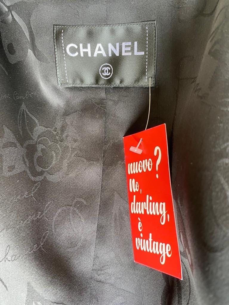 Chanel Camelia long jacket. 2