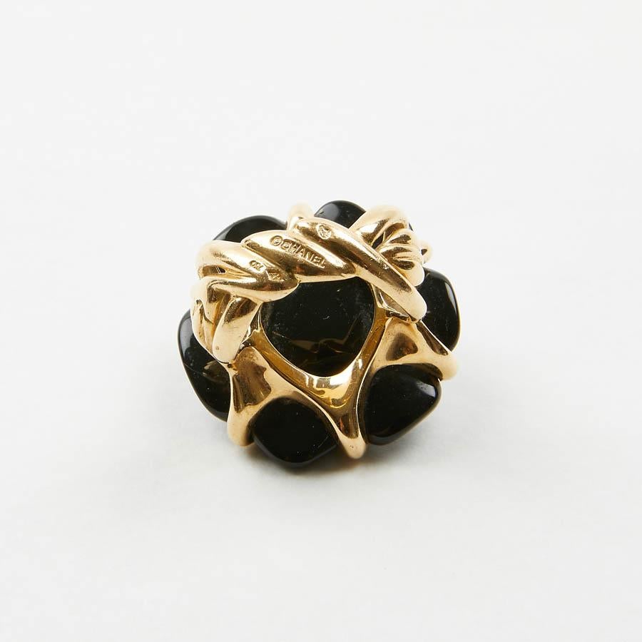 Chanel Camelia Ring In Excellent Condition In Paris, FR
