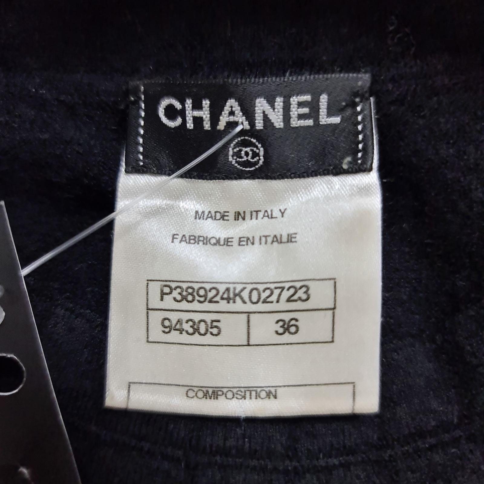 CHANEL Camelia Sleeveless Jersey Top For Sale 1