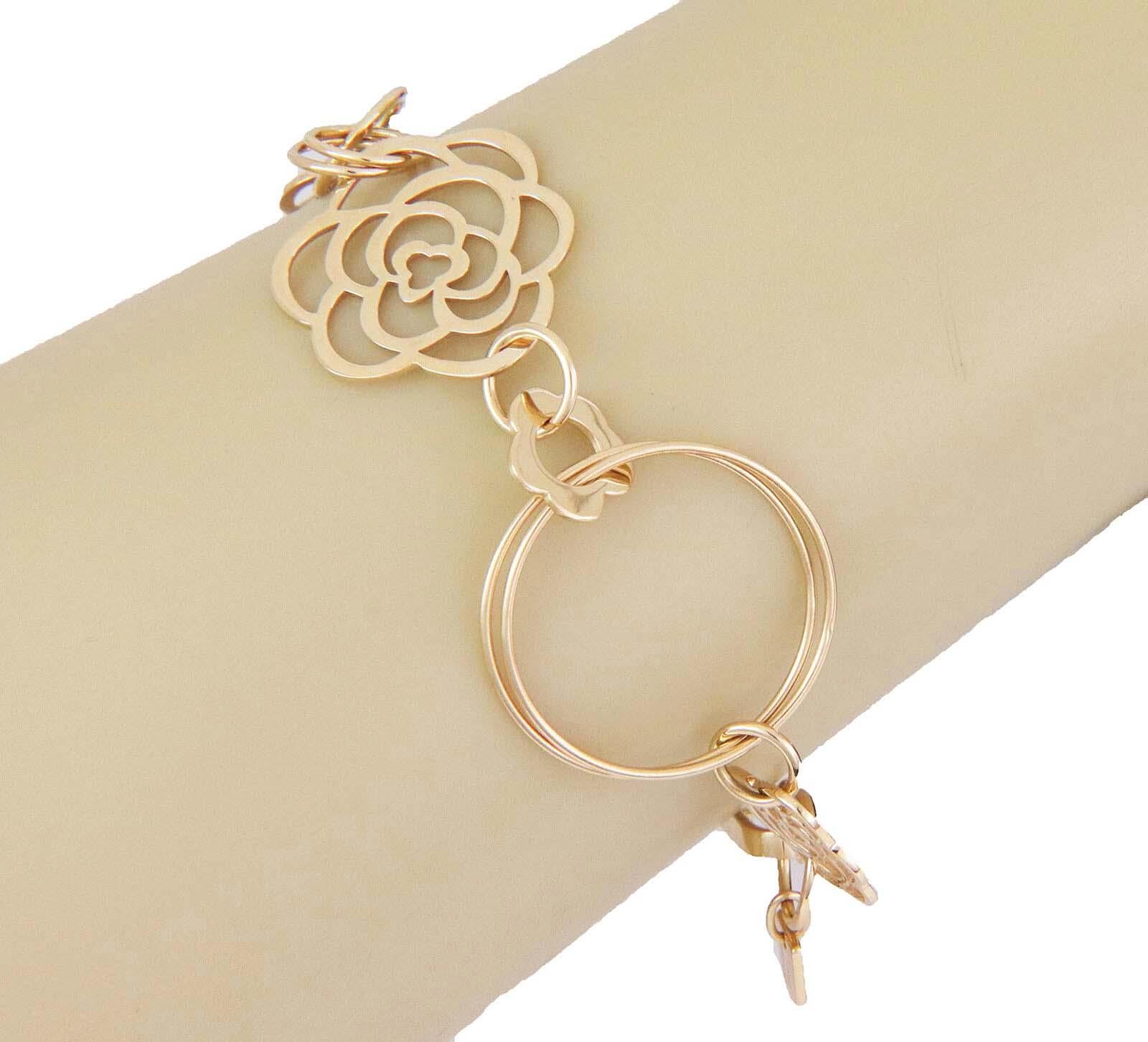 chanel flower bracelet