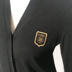 Chanel Camellia Badge Cardigan Circa 2008