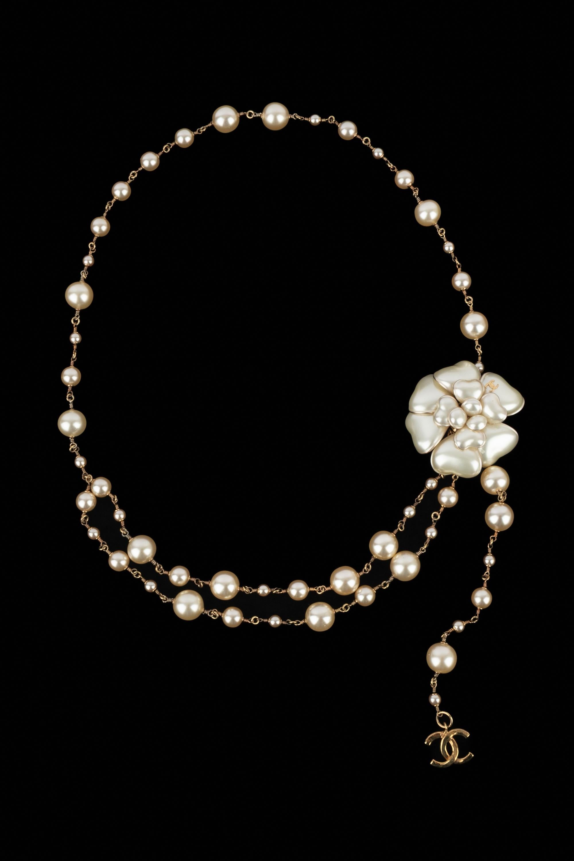 Chanel camellia belt fall 2002 en vente