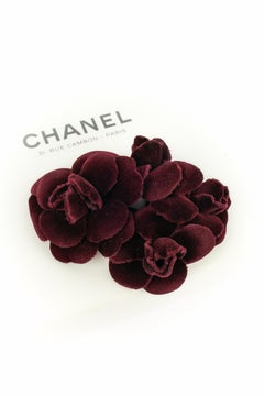 Chanel camellia brooch