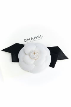 Chanel camellia brooch