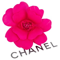 Chanel camellia brooch