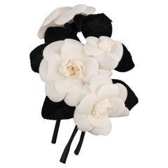 Chanel camellia brooch