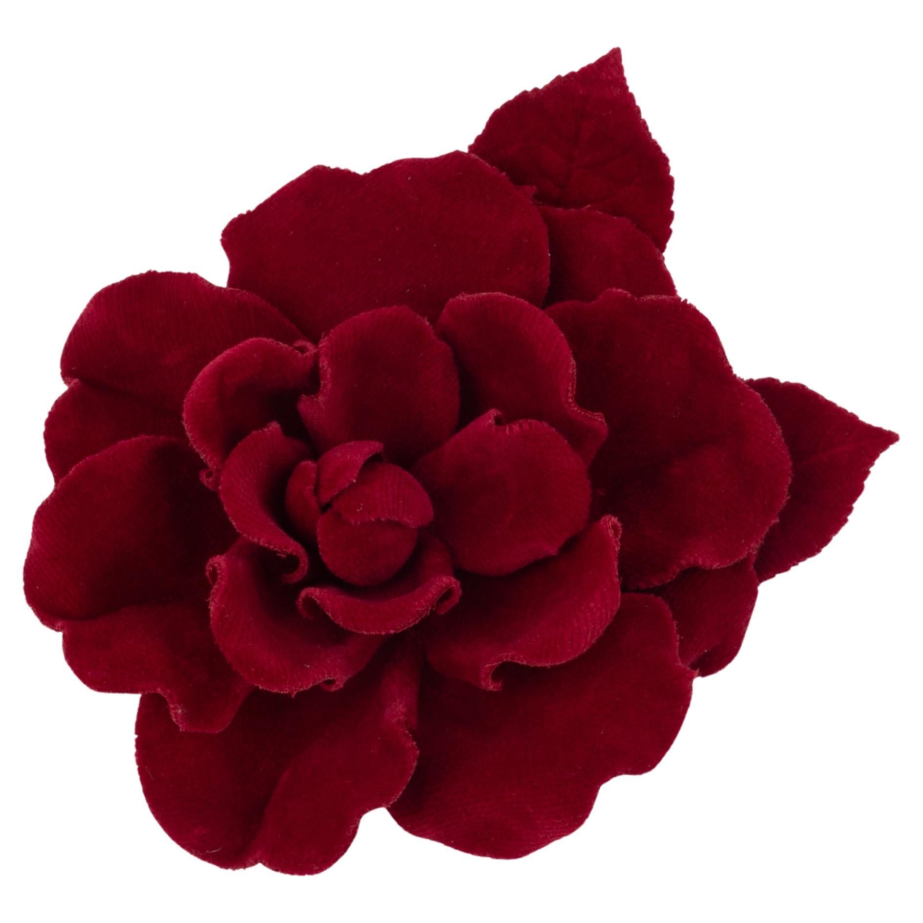 Broche camélias de Chanel