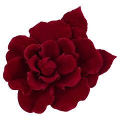 Spilla a forma di camelia Chanel