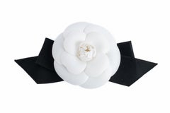Chanel camellia brooch