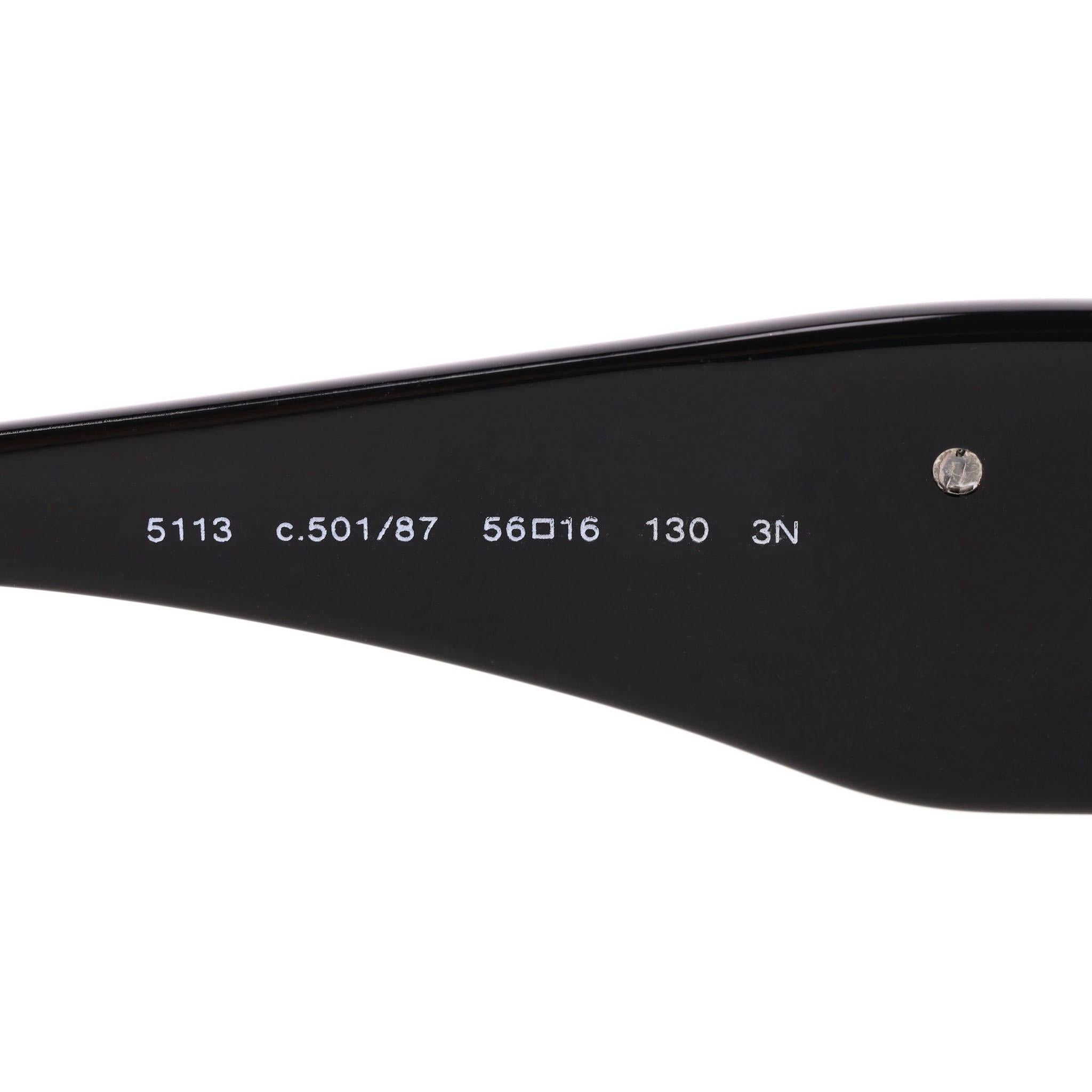 Chanel Camellia 'CC' Logo Sunglasses 5