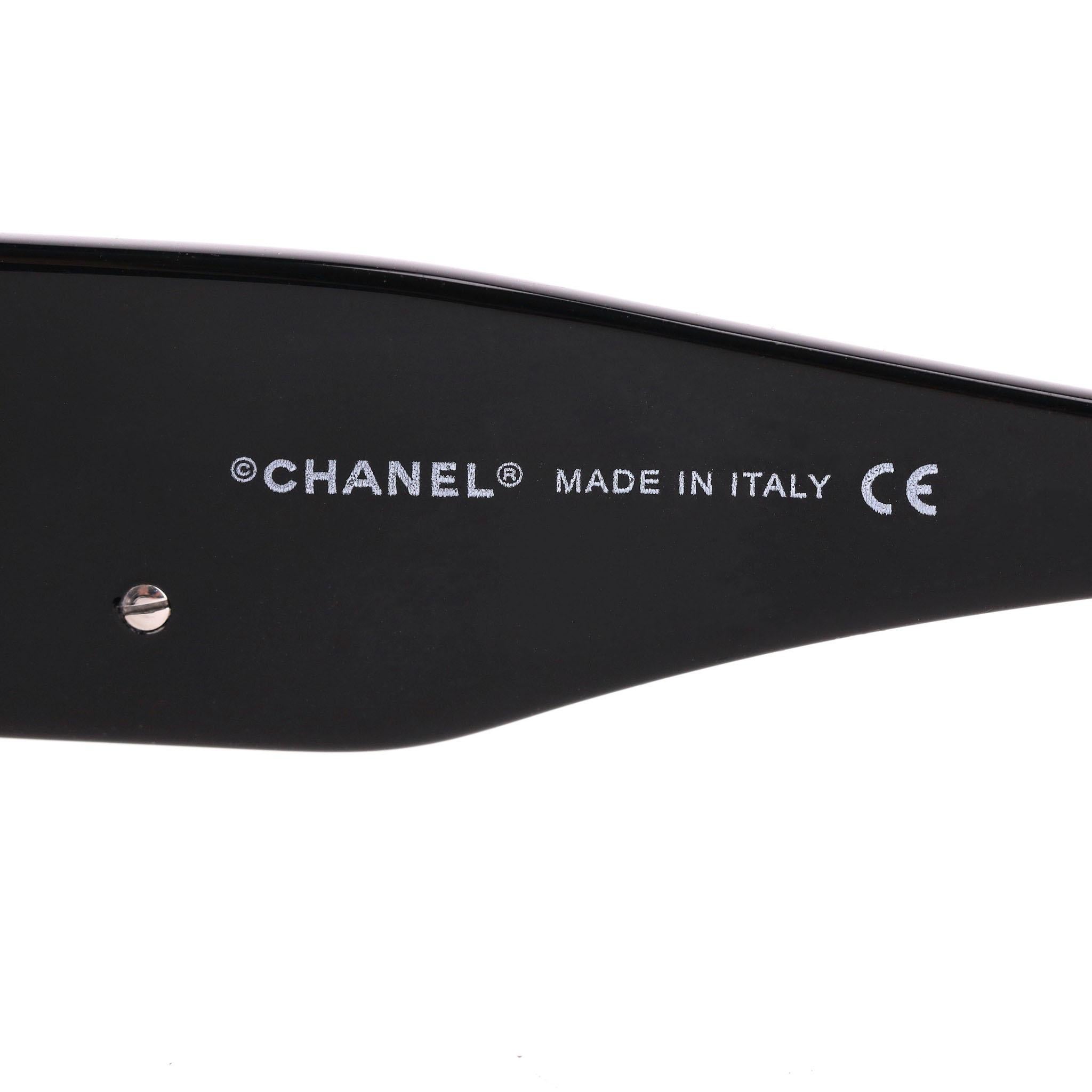 Chanel Camellia 'CC' Logo Sunglasses 4