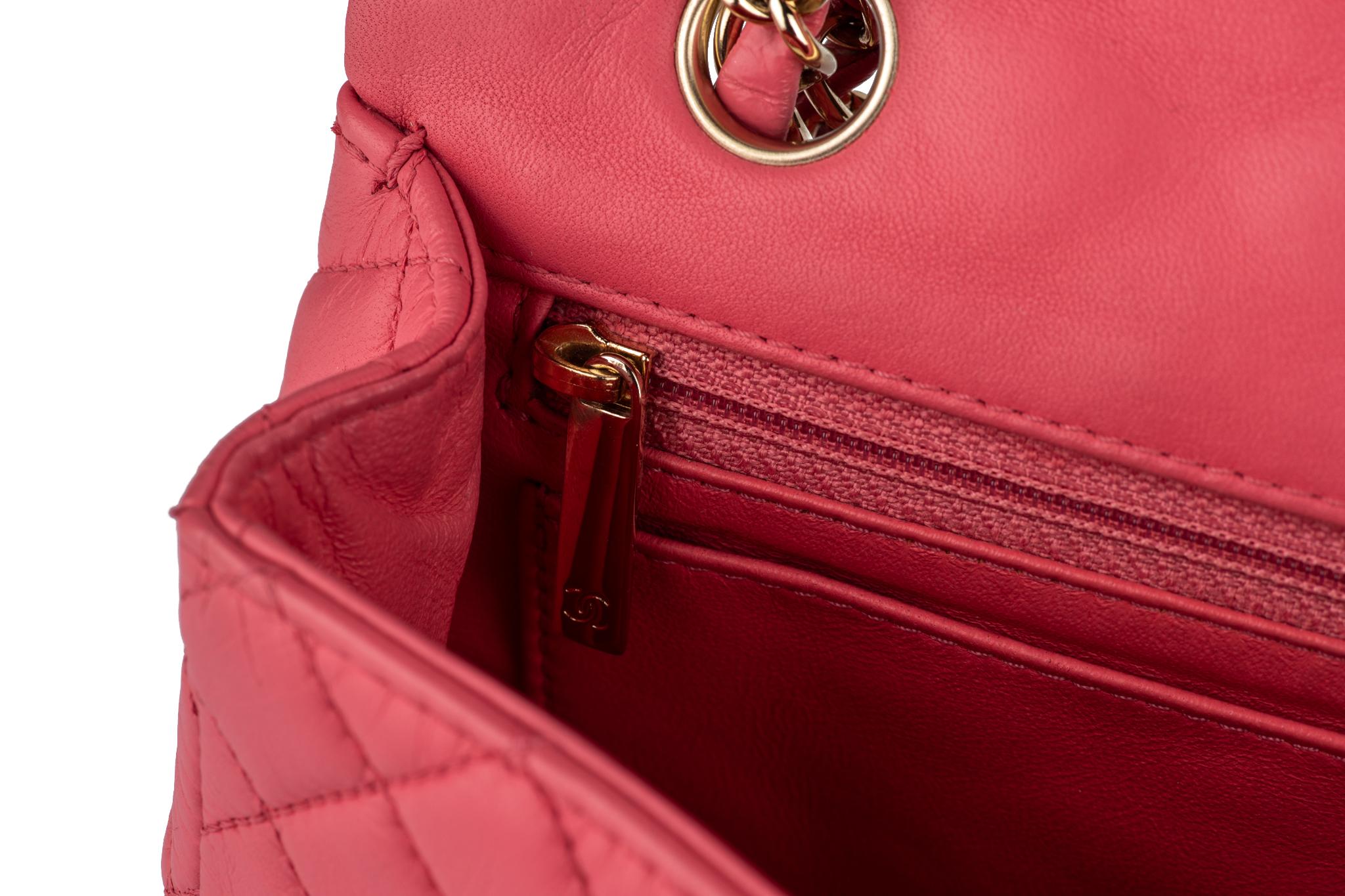 Chanel Camellia Charm Single Flap Bag For Sale 7