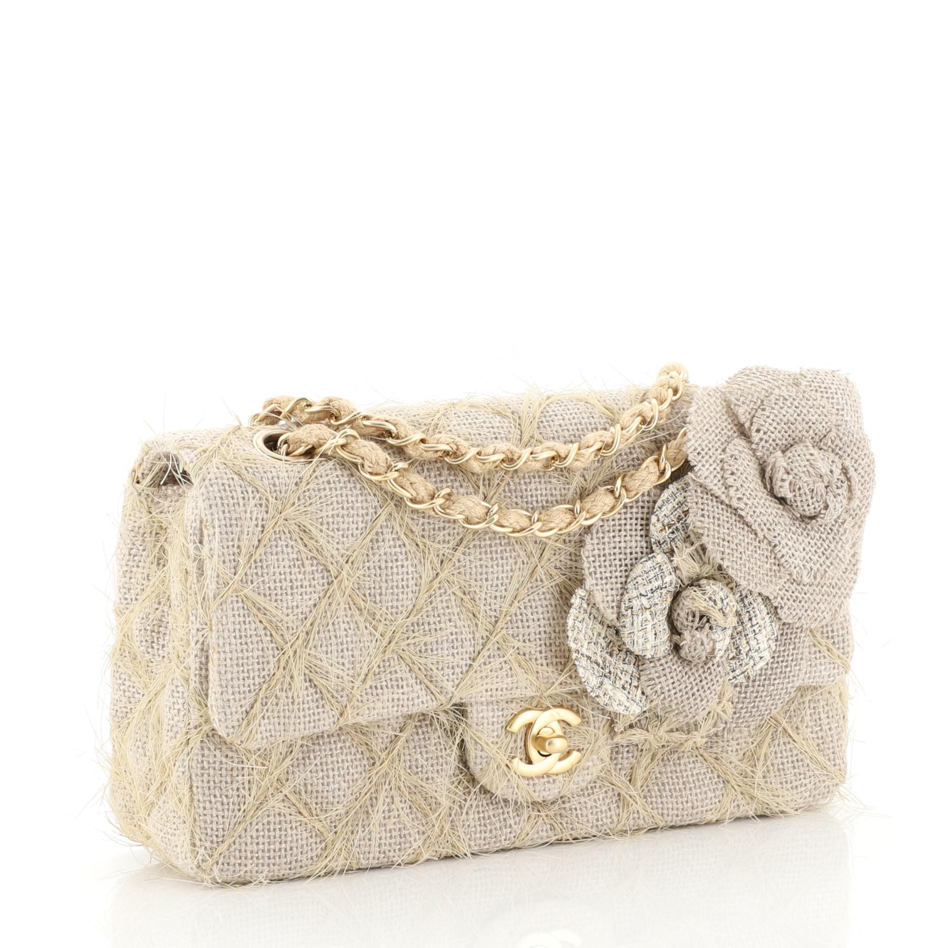 Chanel burlap bag hotsell