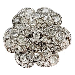 Chanel Camellia Crystal Brooch 2007