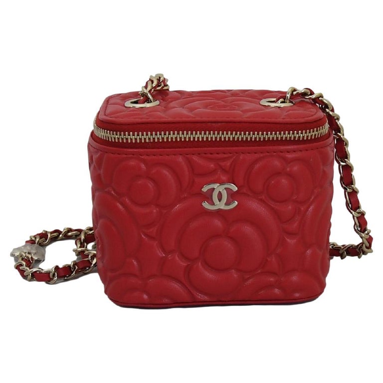 Chanel Camellia Flower Vanity Crossbody Bag Red For Sale at 1stDibs | chanel camellia vanity with chain Chanel Camellia Flower Vanity Crossbody Bag Red For Sale at 1stDibs | chanel camellia vanity with chain