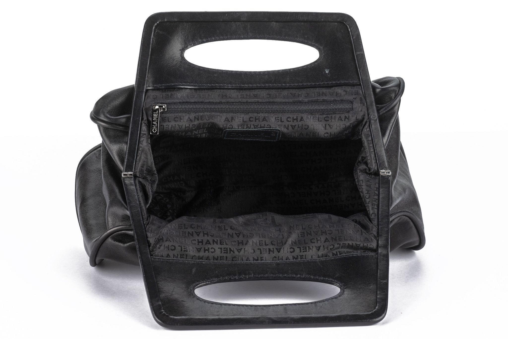 Chanel Camellia Lambskin Handle Bag 4