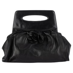 Chanel Camellia Lambskin Handle Bag