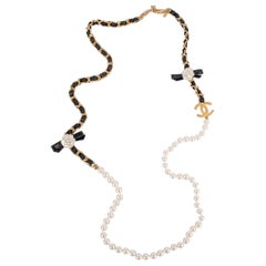 Chanel Camellia Long Necklace, 2020