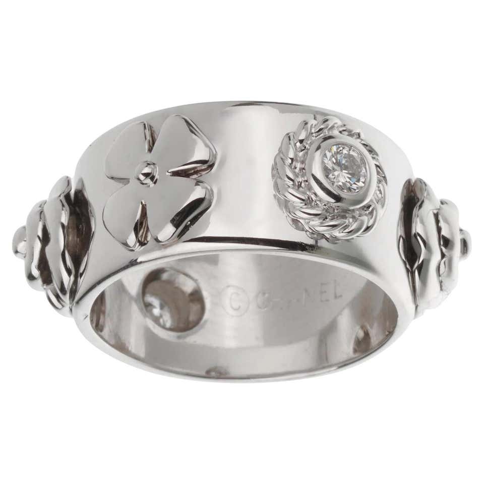 Chanel Rings White Rings Chanel Rings - 103 For Sale at 1stDibs | vintage chanel ring, chanel ...