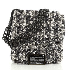 Chanel Kamelie Messenger Bag Tweed groß