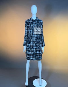 CHANEL Camellia Motif Lesage Tweed Ensemble 38 FR