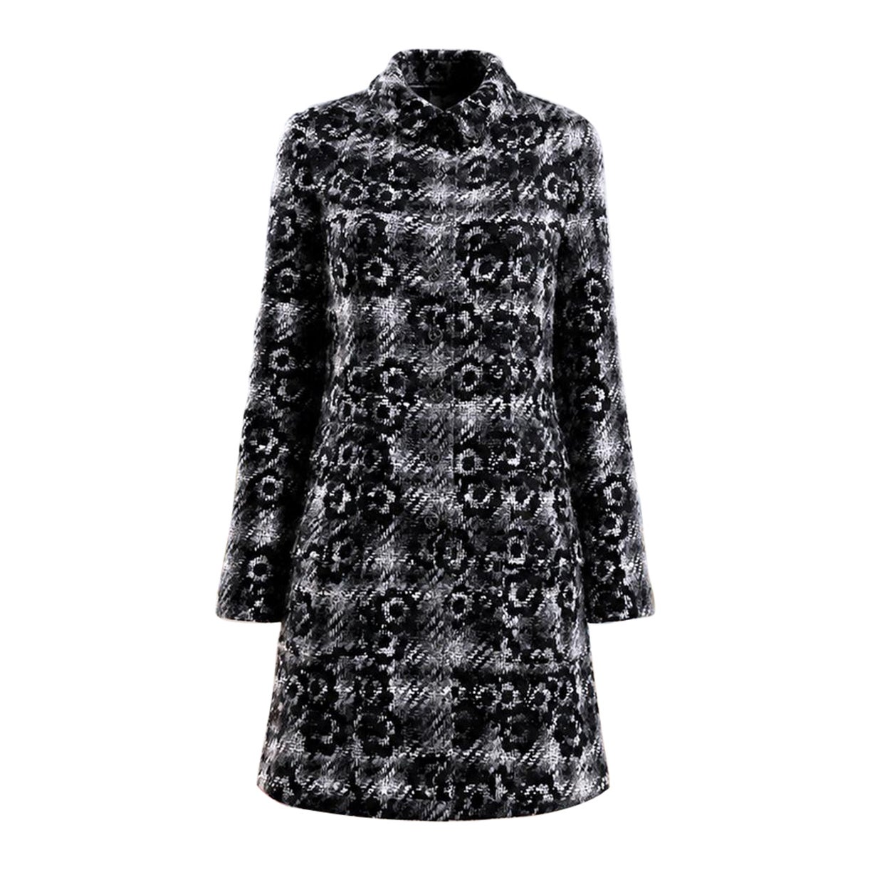 Chanel Motif Lesage Tweed Giacca Cappotto 38 FR