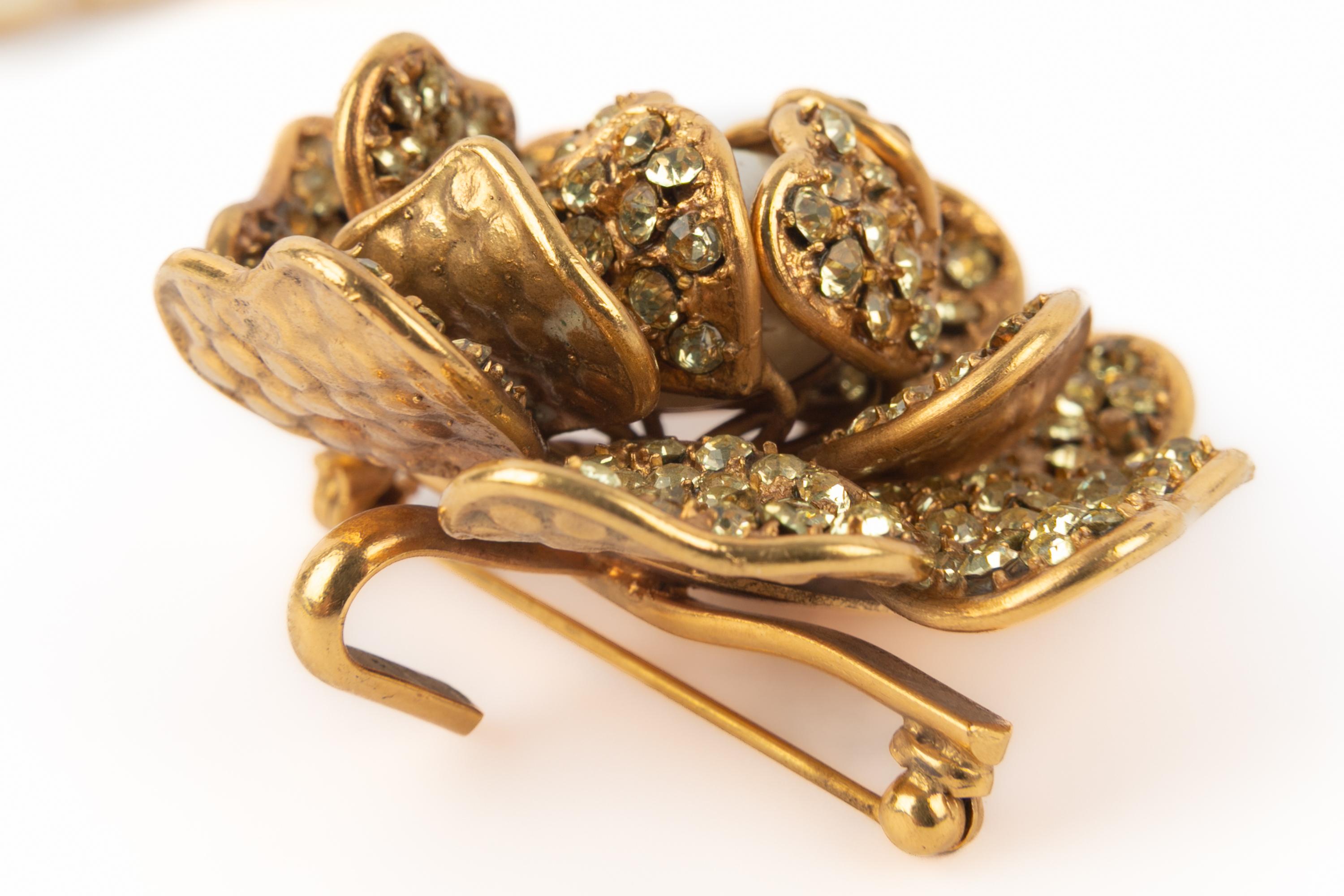 Collana di camelie Chanel anni '80 in vendita 2