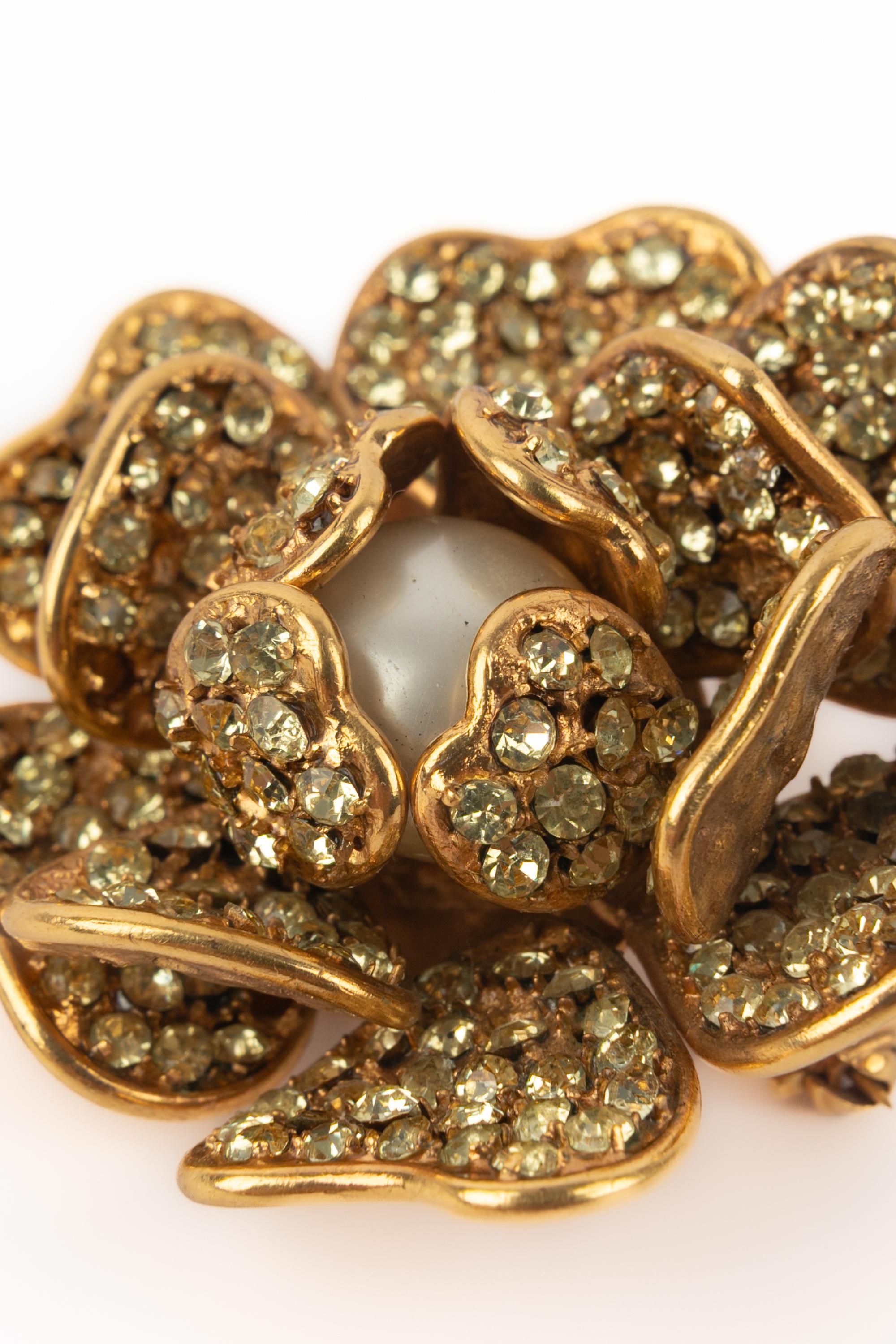 Collana di camelie Chanel anni '80 in vendita 3