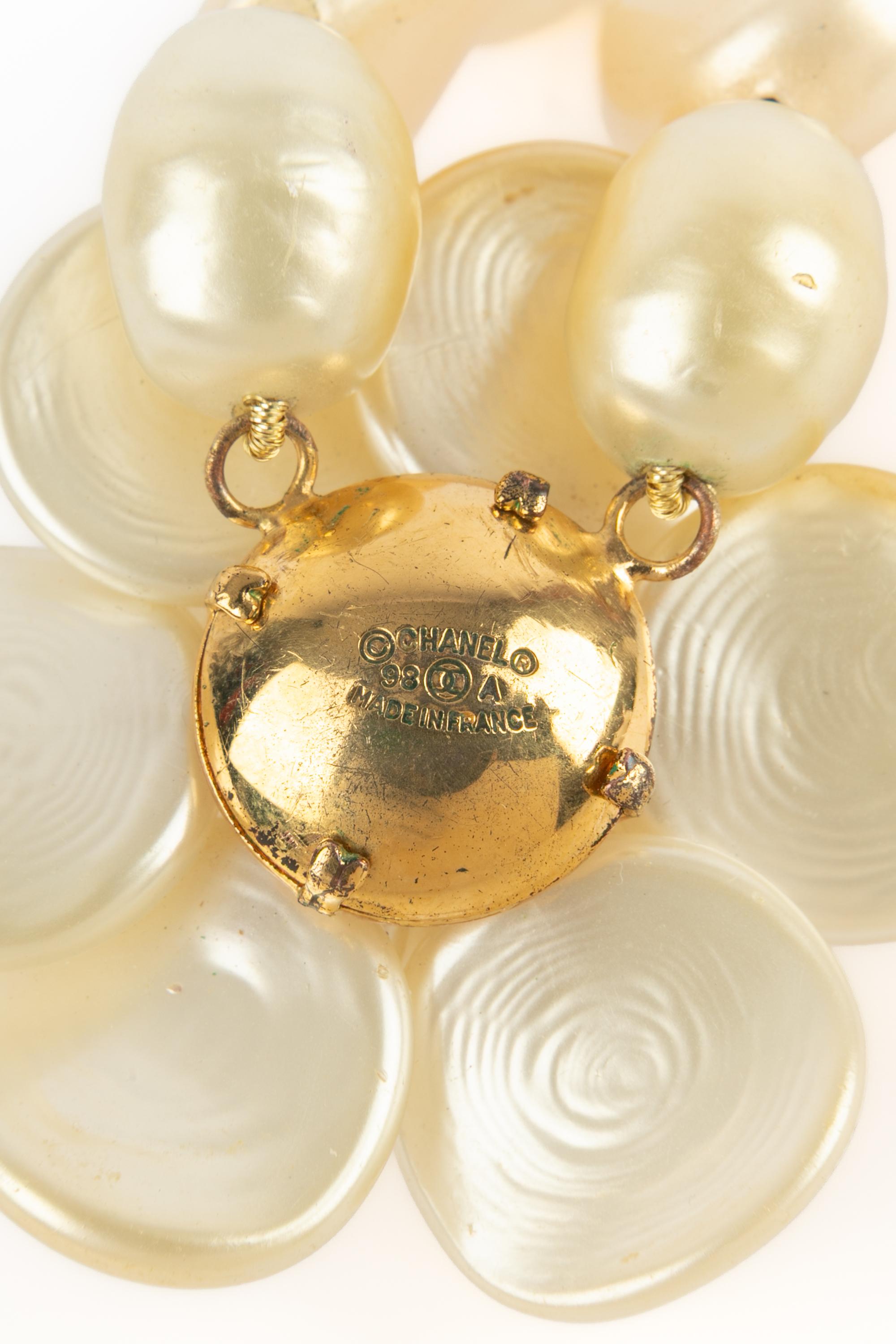 Chanel collana di camelie 1998 in vendita 2