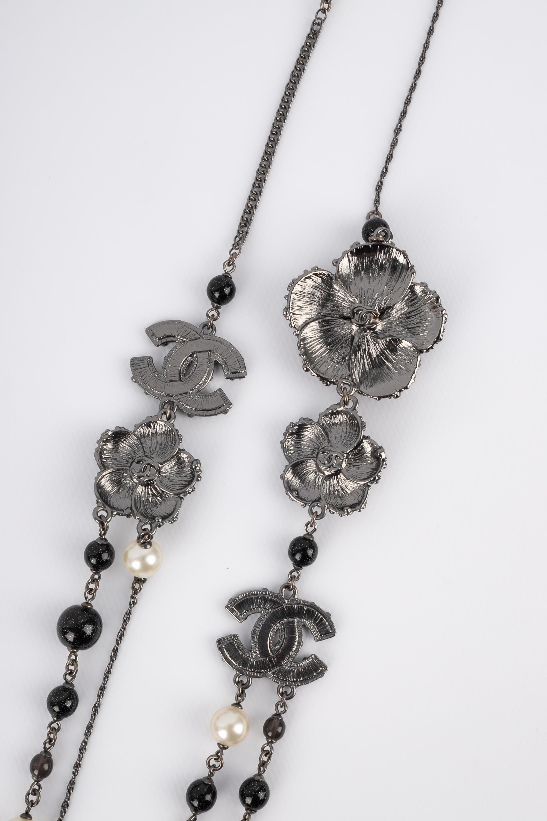 Women's Chanel camellia necklace 2013