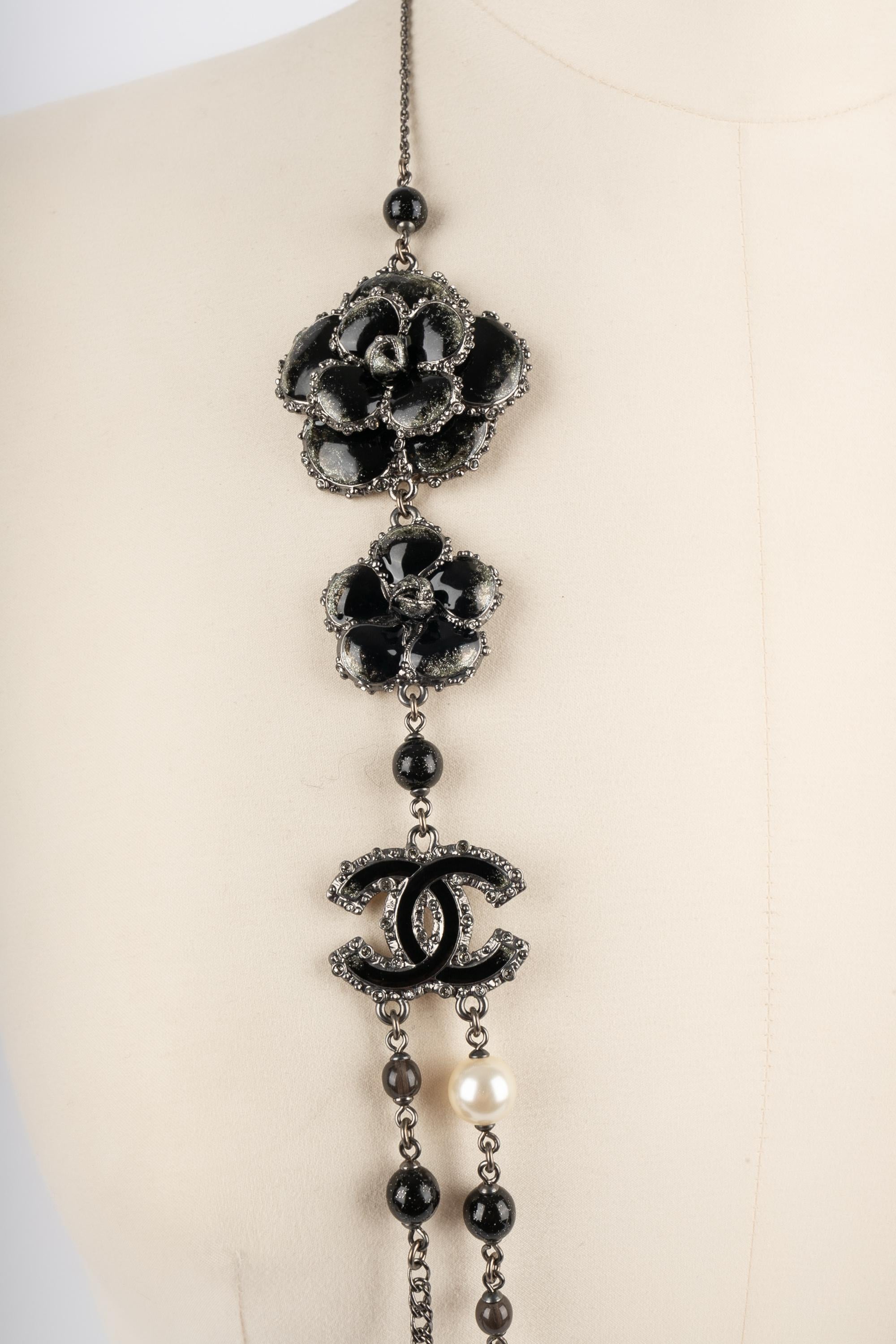 Chanel camellia necklace 2013 5